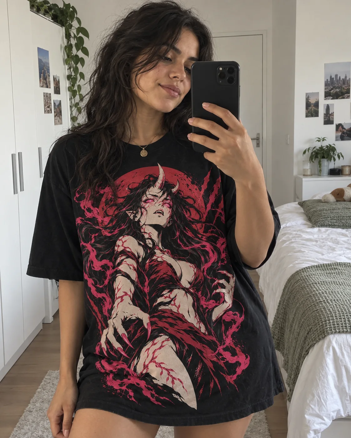 Referência visual de camiseta YoruNeko 2
