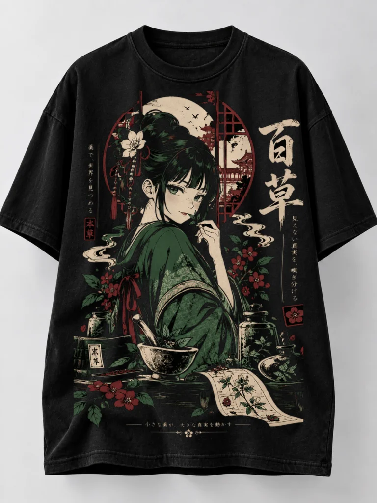 Referência visual de camiseta YoruNeko 3