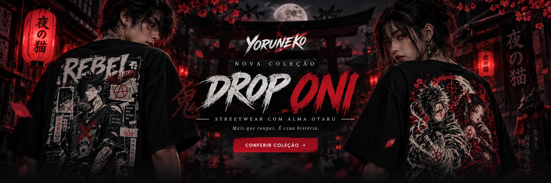 Yoruneko — nova coleção Rebel Oni