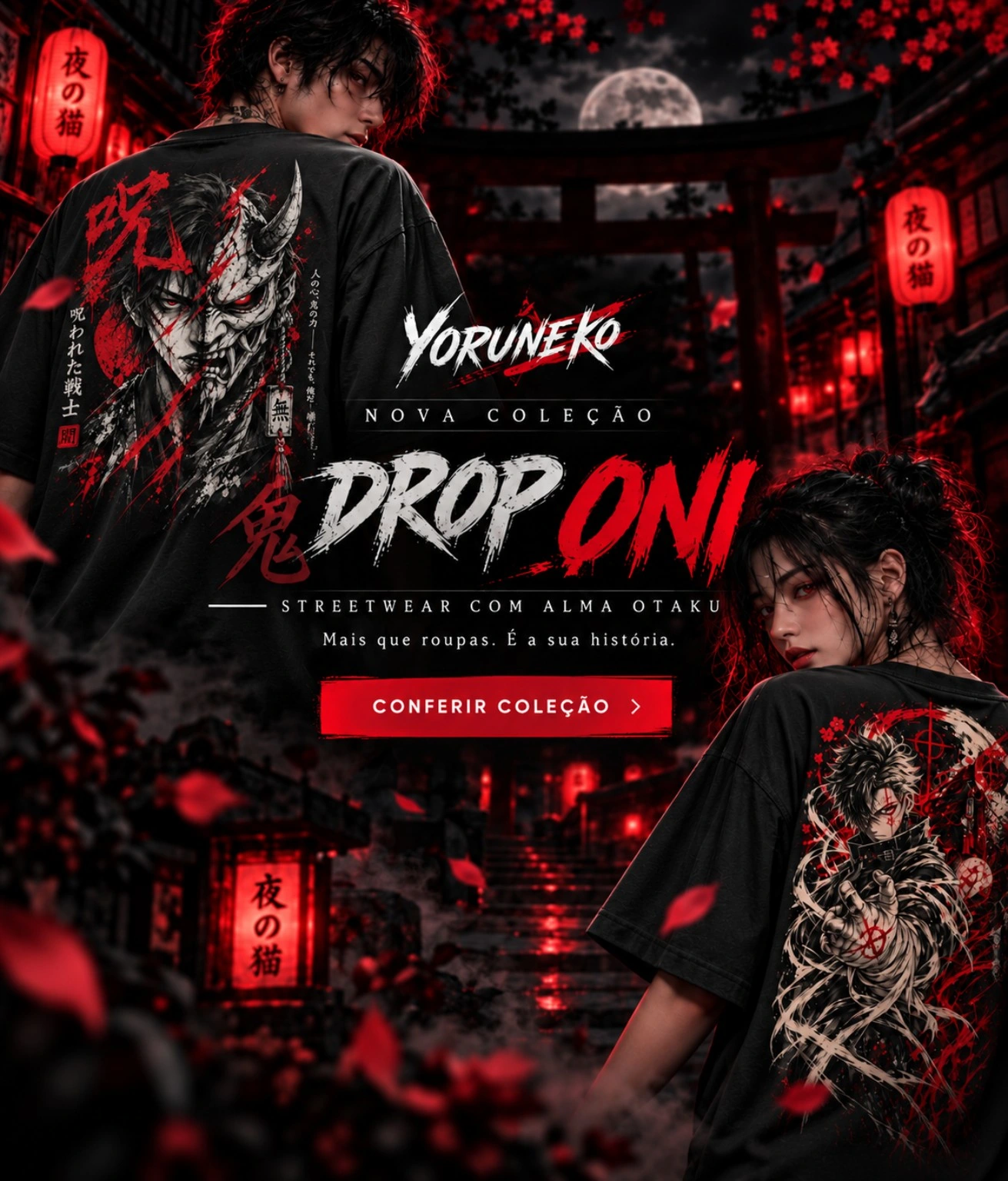 Yoruneko — nova coleção Rebel Oni