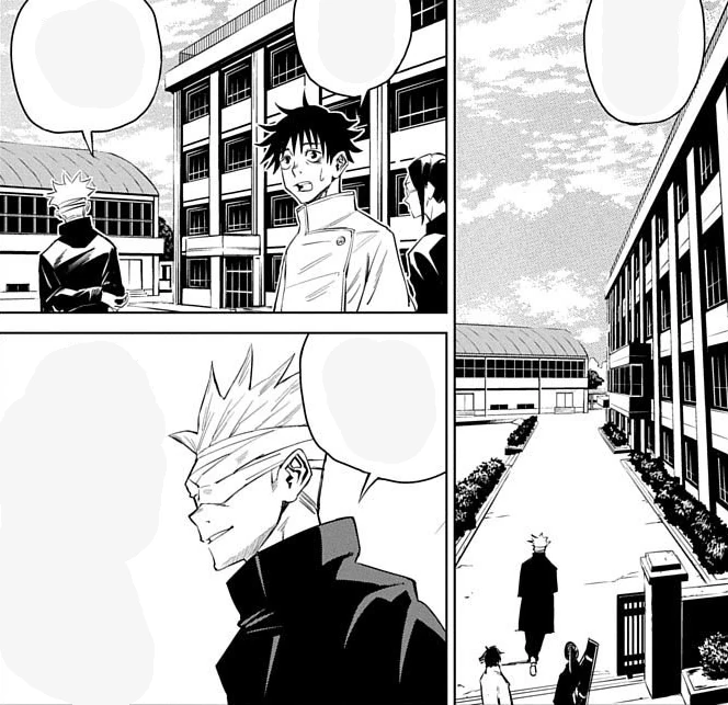 Cenário de missão em Jujutsu Kaisen