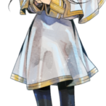 Imagem de Frieren em estilo de key visual, com clima delicado e contemplativo.