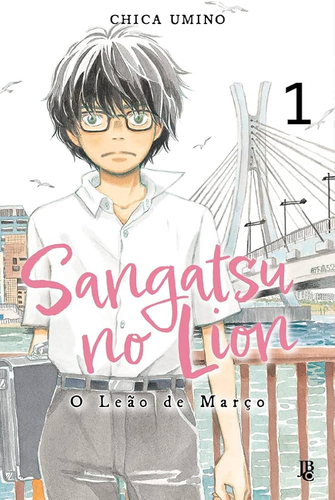 Capa de Sangatsu no Lion com protagonista em clima contemplativo.