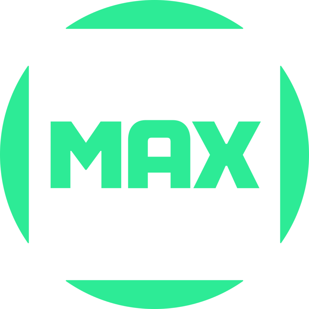 Logo do Max.