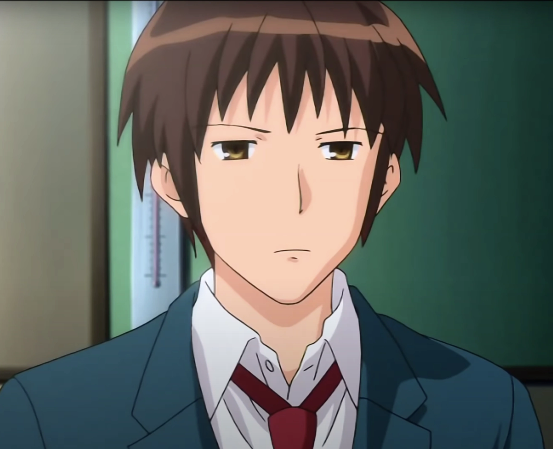 O “Cara Normal” Descobre Que é o Problema do Universo: por que Haruhi Suzumiya transforma o Kyon no centro do caos