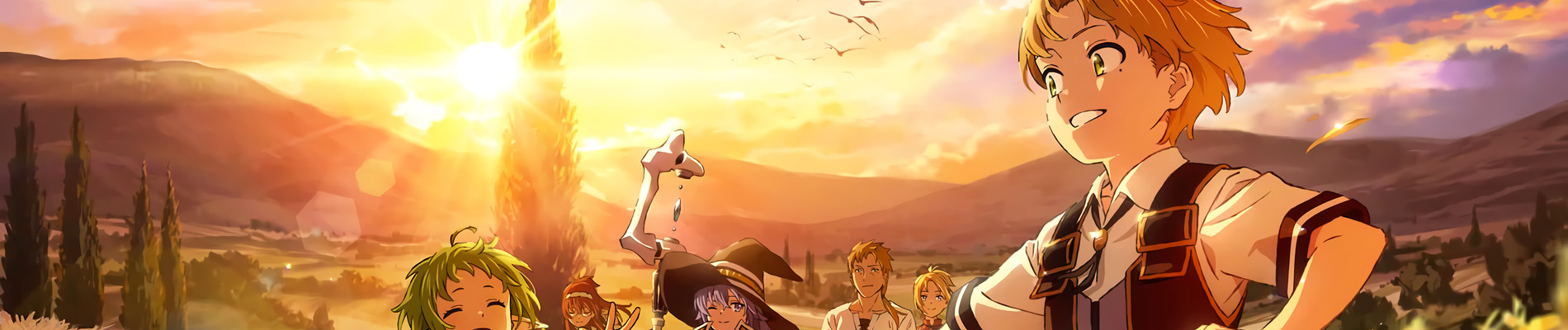 Análise da Direção Visual de Jobless Reincarnation: Cores e Composição que Encantam