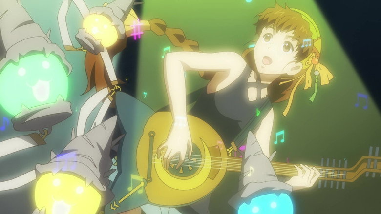 Análise da direção visual de Log Horizon: cores e design que dão vida a um MMO.