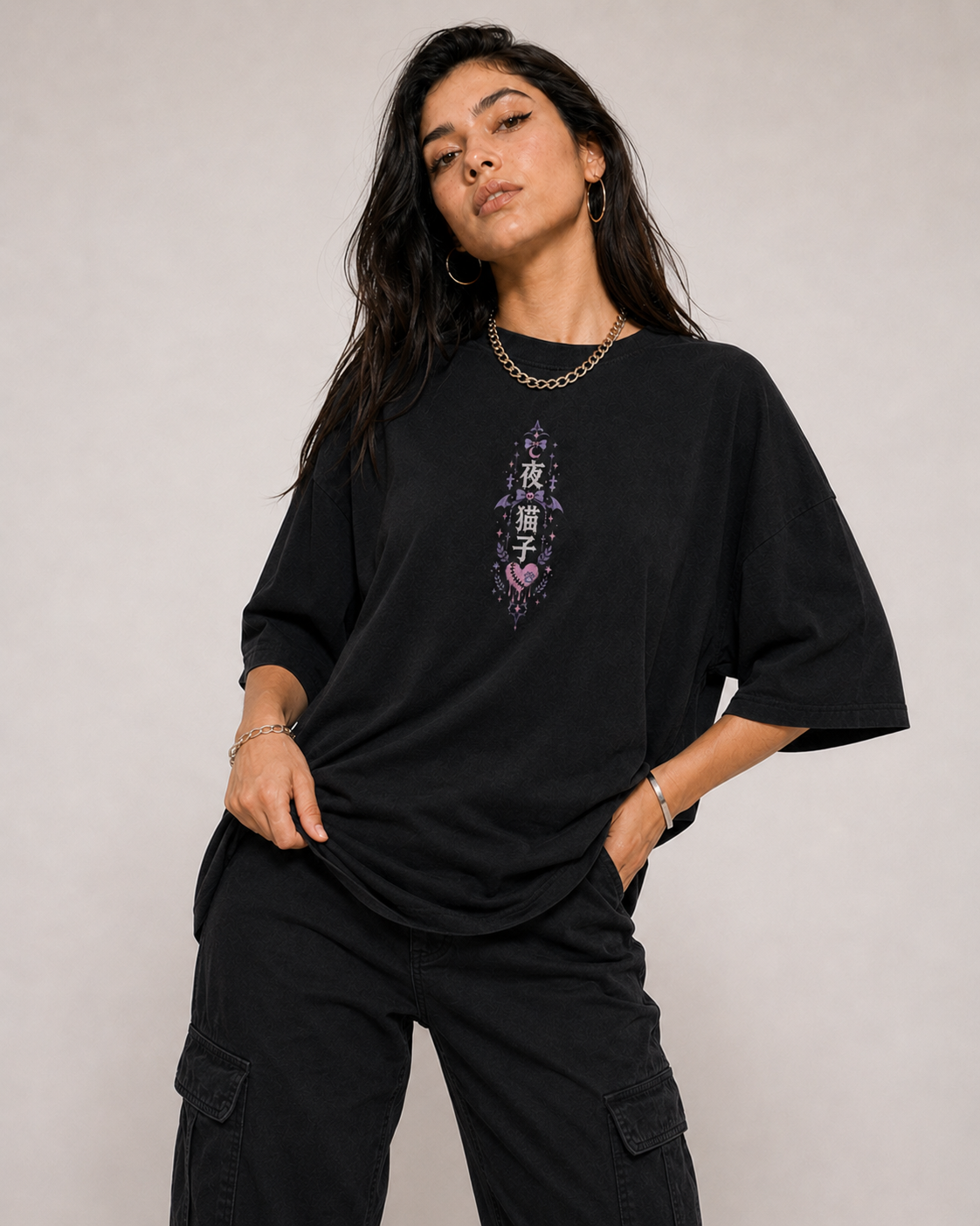 Camiseta Oversized Ghost Pup