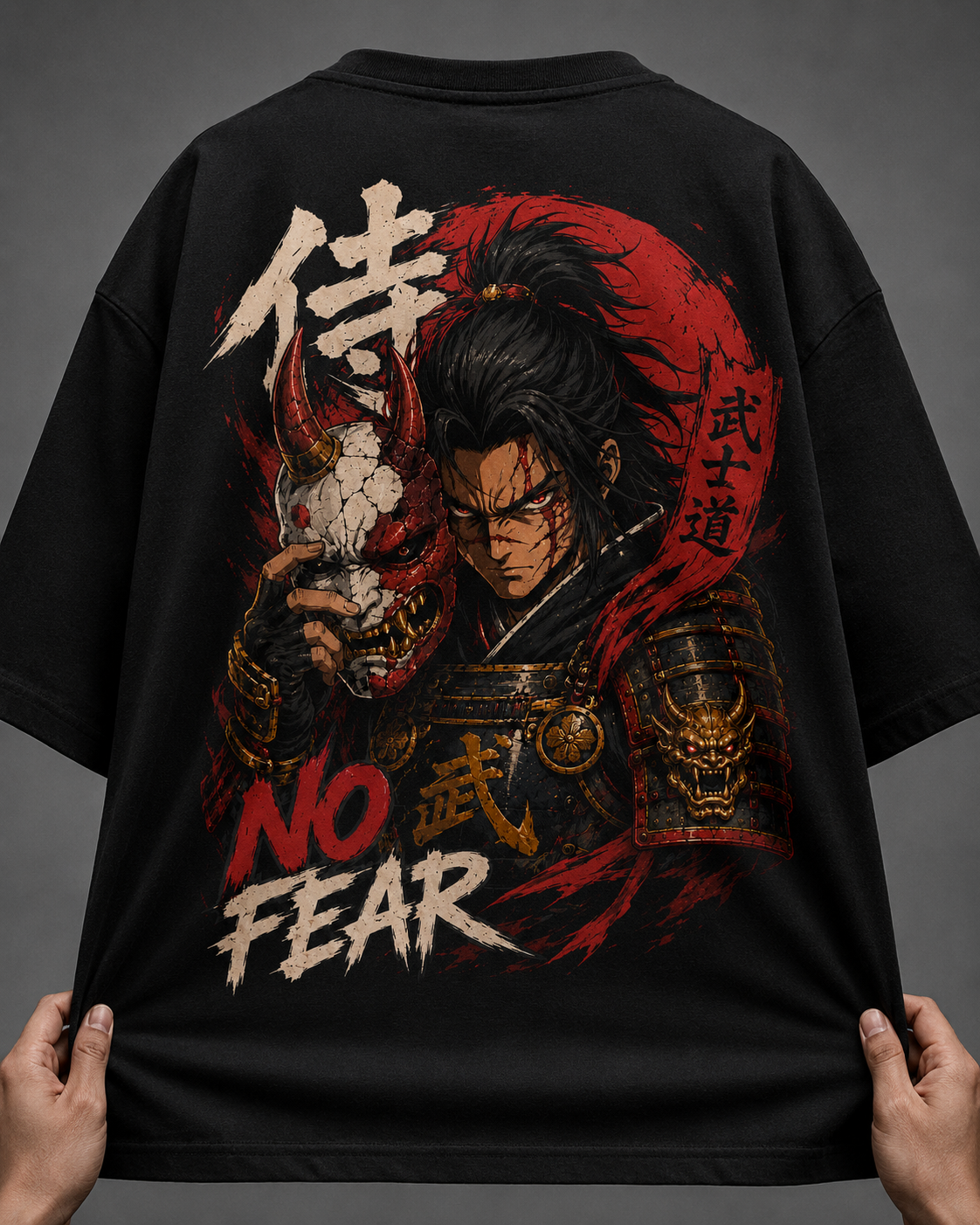 Camiseta Oversized No Fear