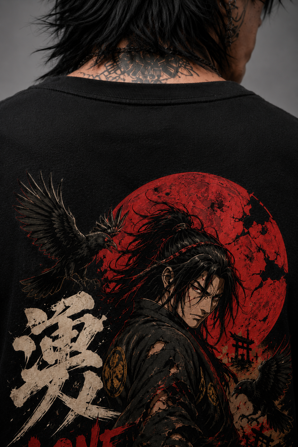 Camiseta Oversized Lone Rule