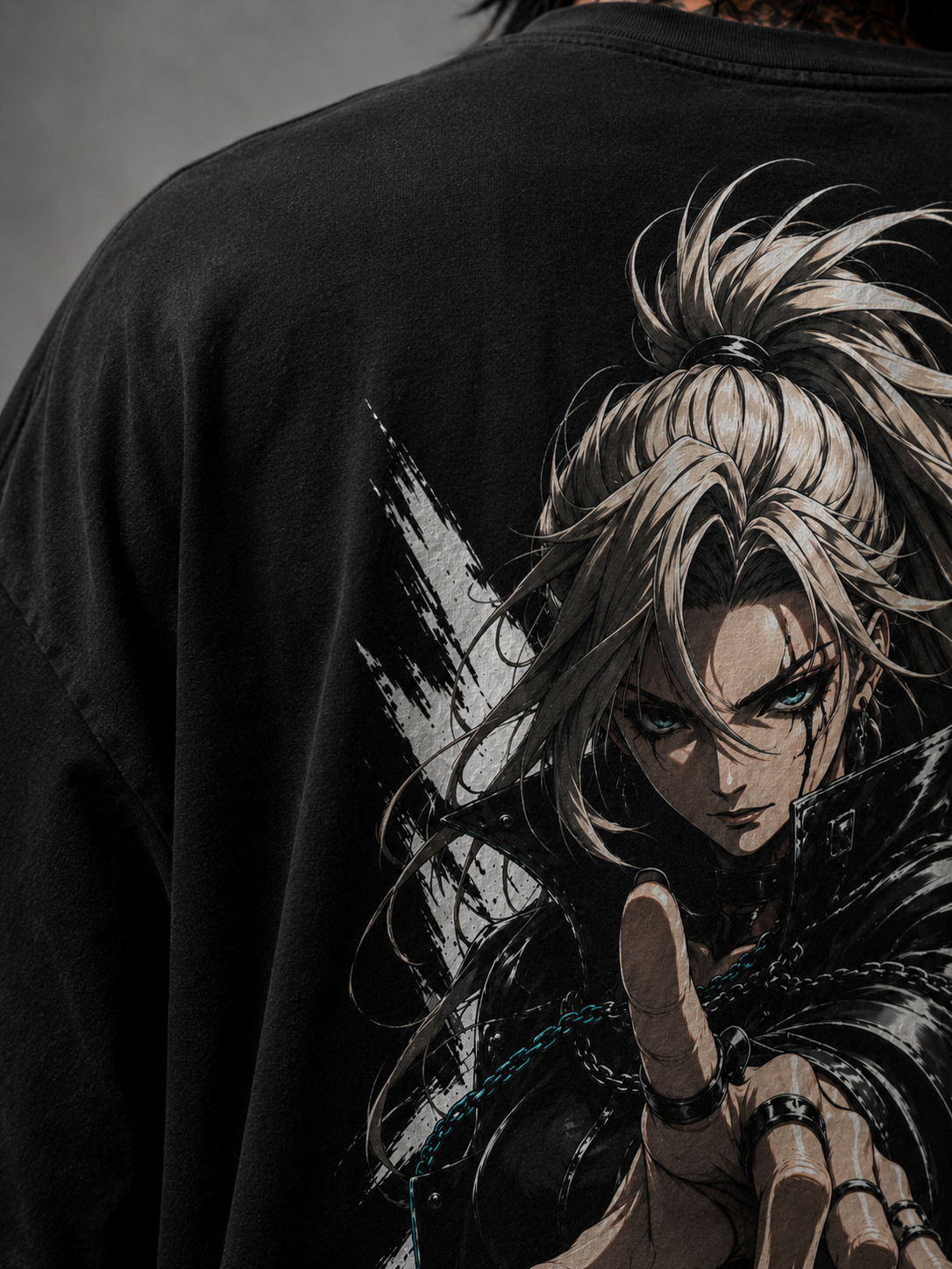 Camiseta Oversized Noir Queen Mod.2