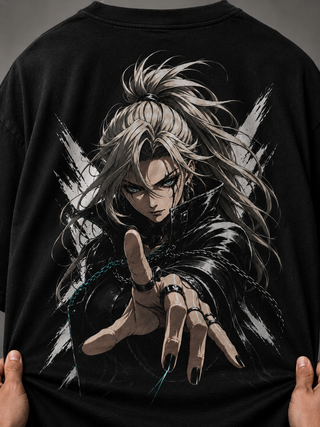 Camiseta Oversized Noir Queen Mod.2