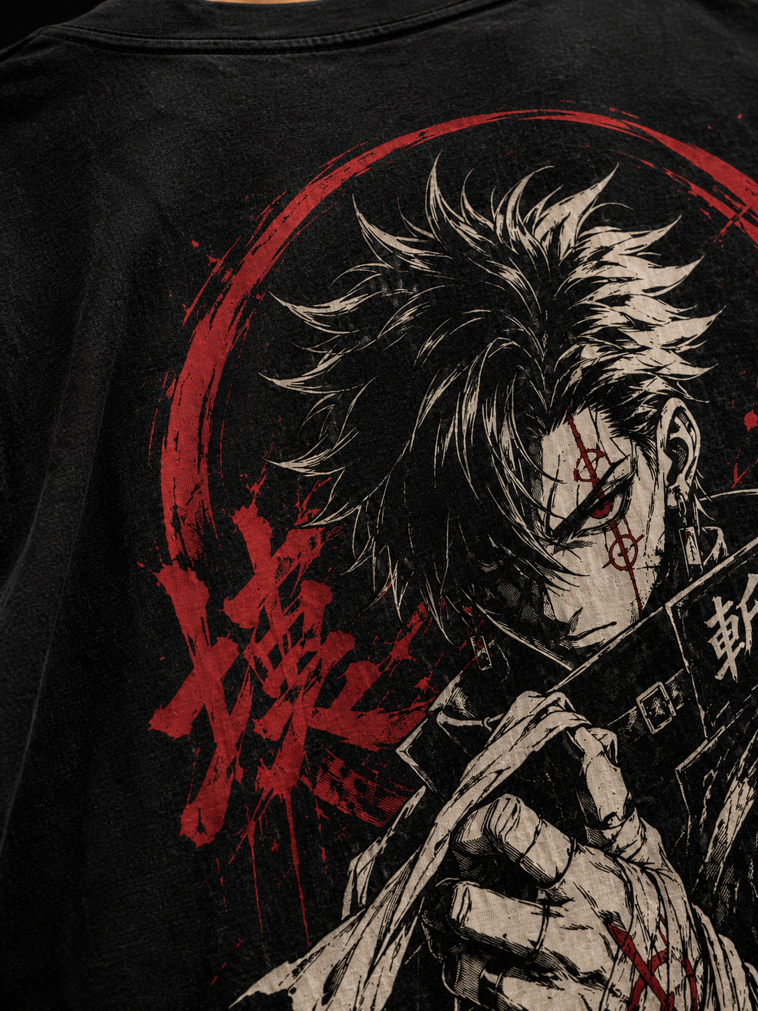 Camiseta Oversized Crimson Vow