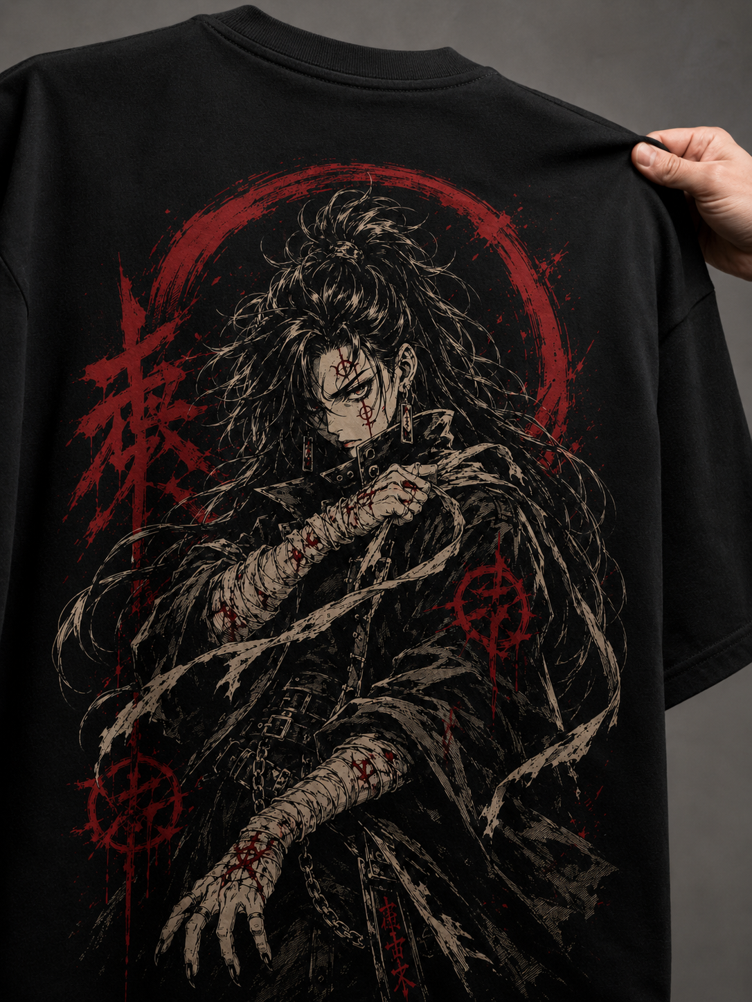 Camiseta Oversized Nisshoku no Yaiba
