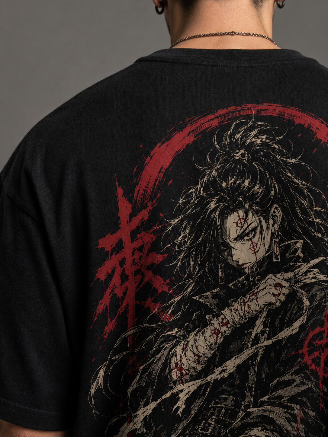 Camiseta Oversized Nisshoku no Yaiba