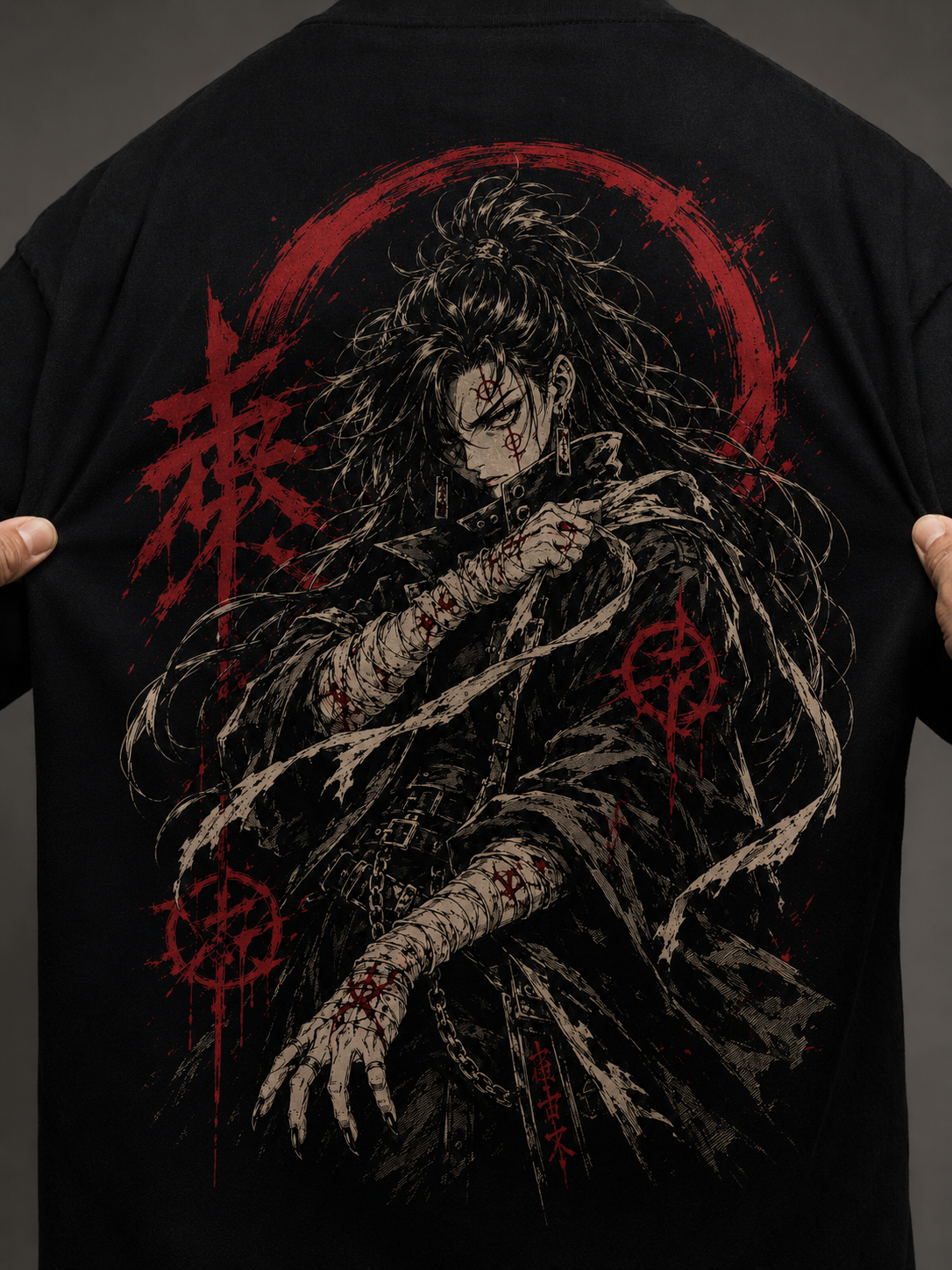 Camiseta Oversized Nisshoku no Yaiba