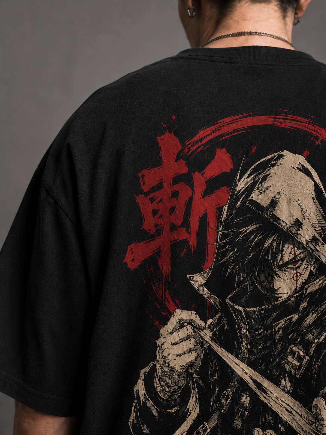Camiseta Oversized Shikkounin