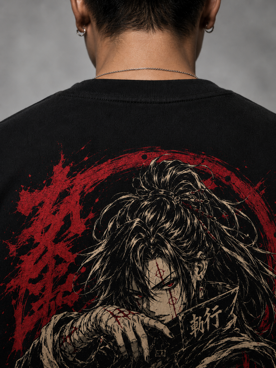 Camiseta Oversized Noroi no Zan