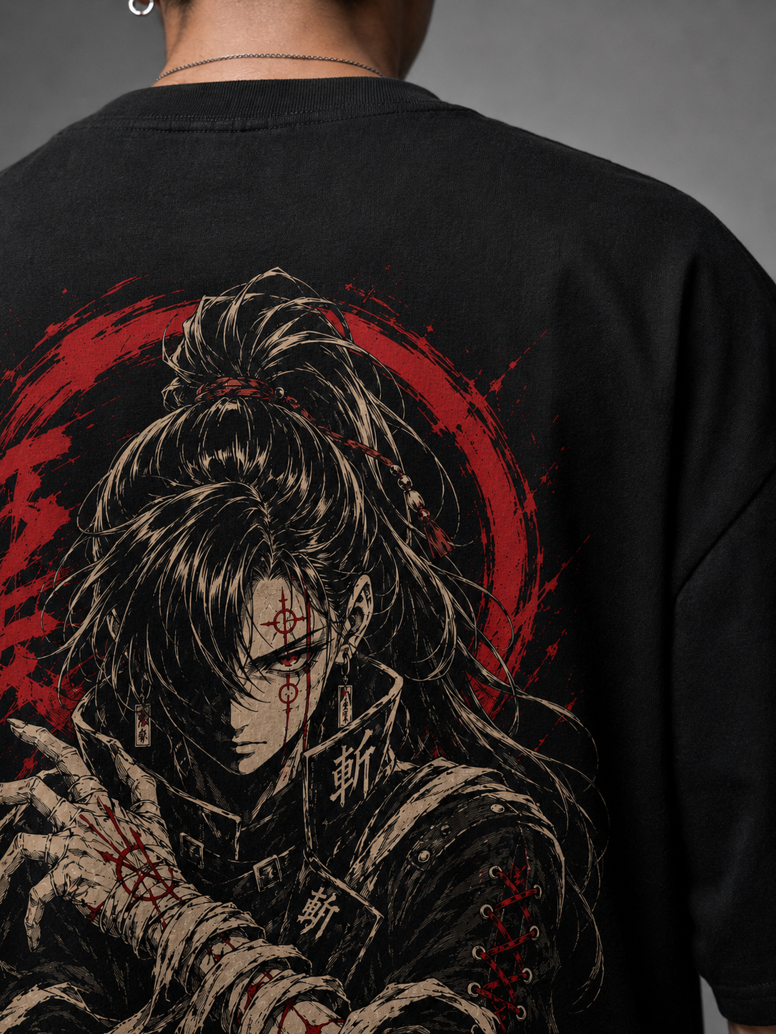 Camiseta Oversized Crimson Reaper