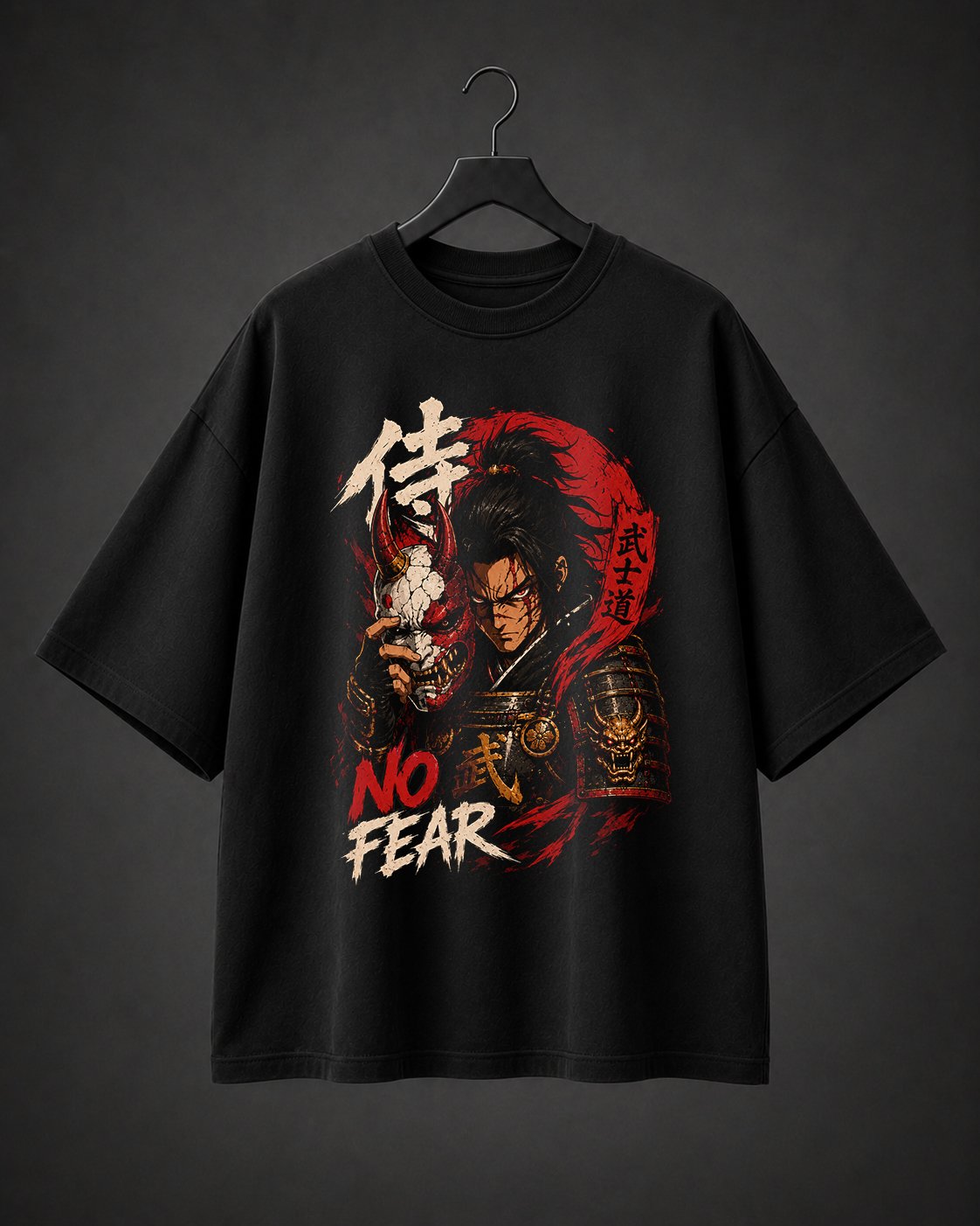 Camiseta Básica Oversized No Fear