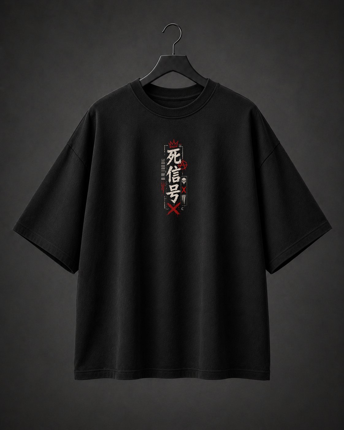 Camiseta Oversized Dead Signal