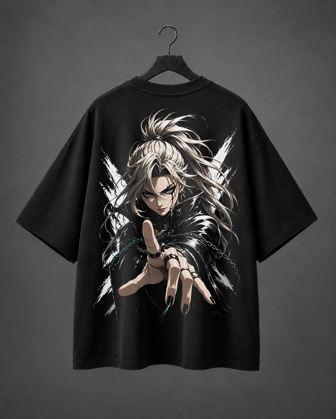 Camiseta Oversized Noir Queen Mod.2