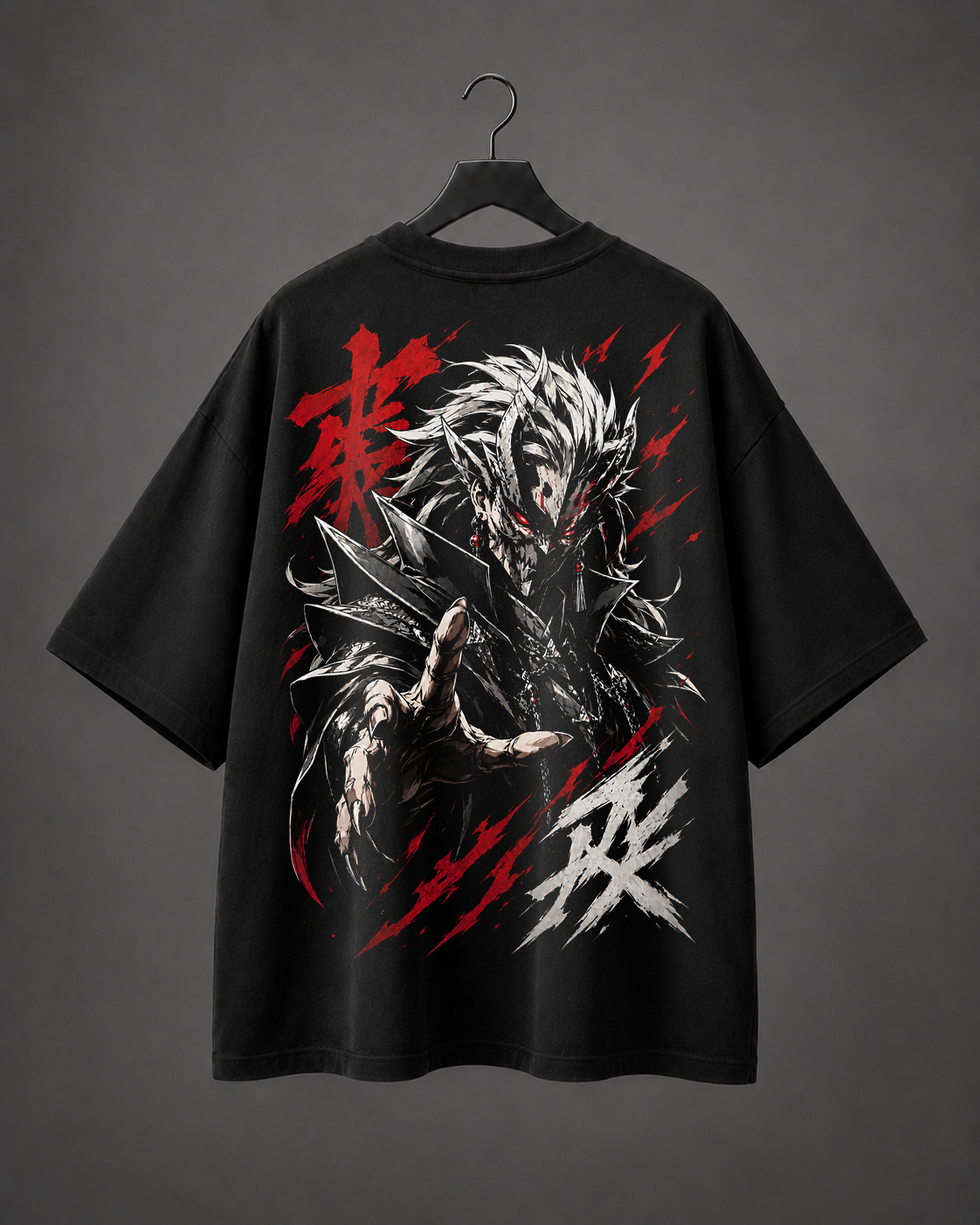 Camiseta Oversized Blood Oni