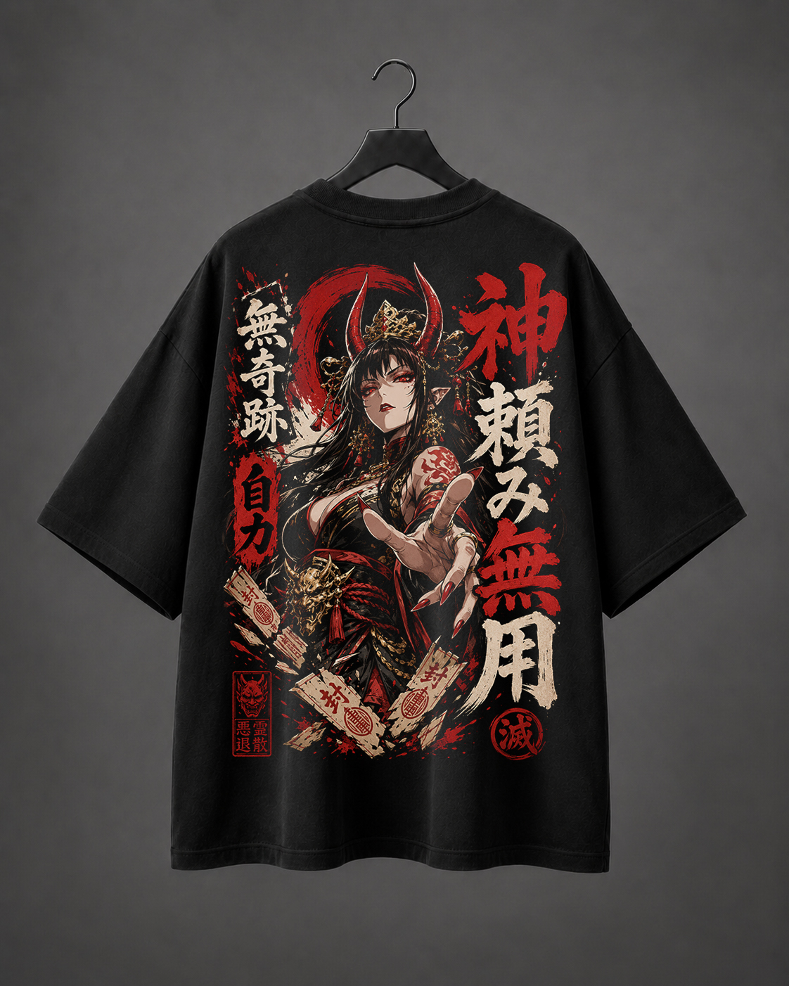 Camiseta Oversized Oni no Kiseki