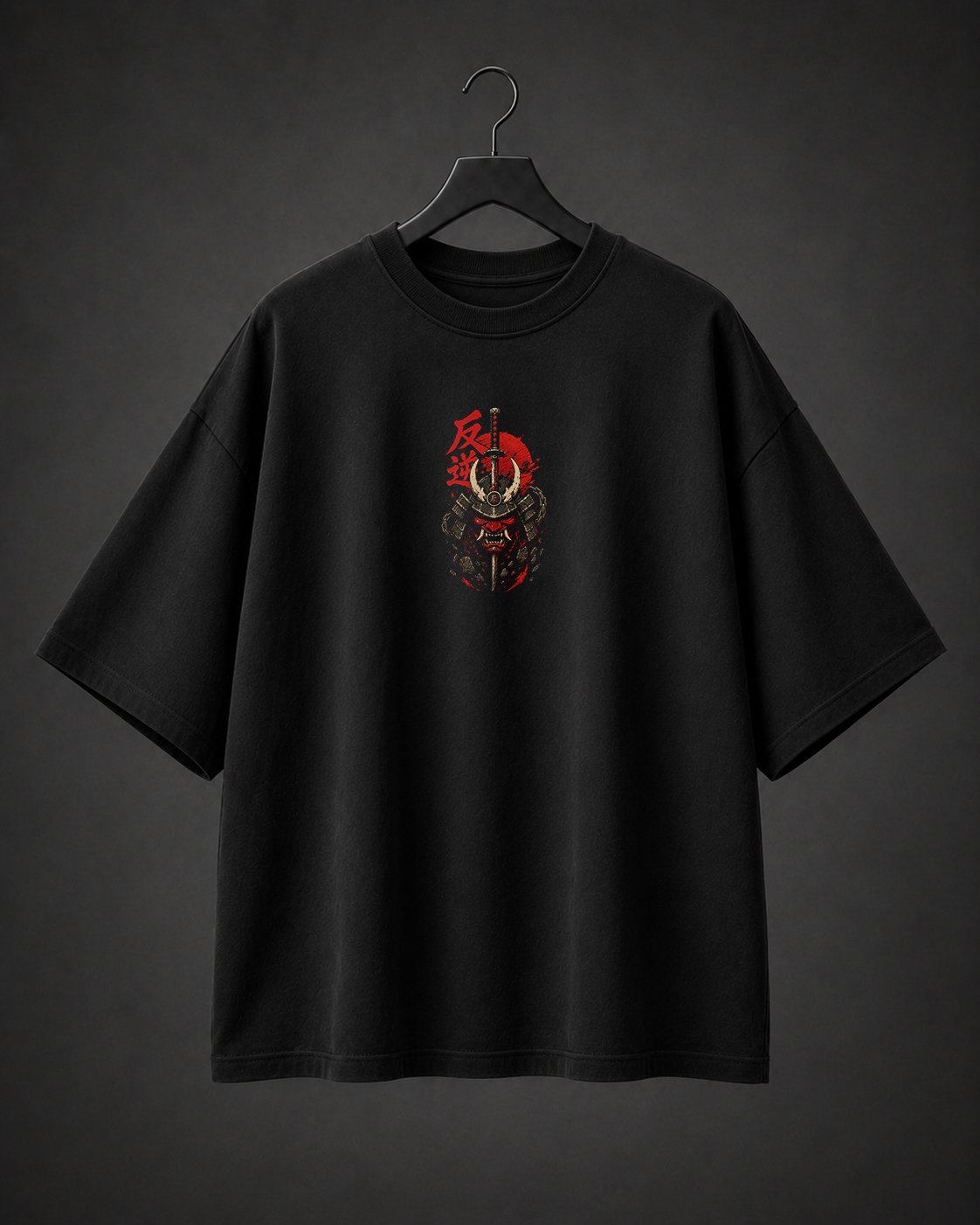 Camiseta Oversized Rebel Oni