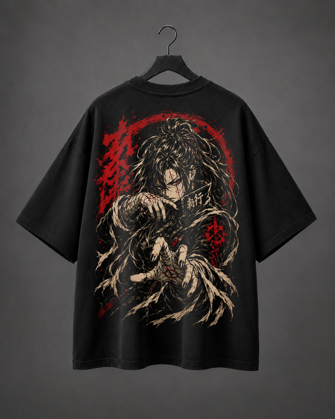 Camiseta Oversized Noroi no Zan