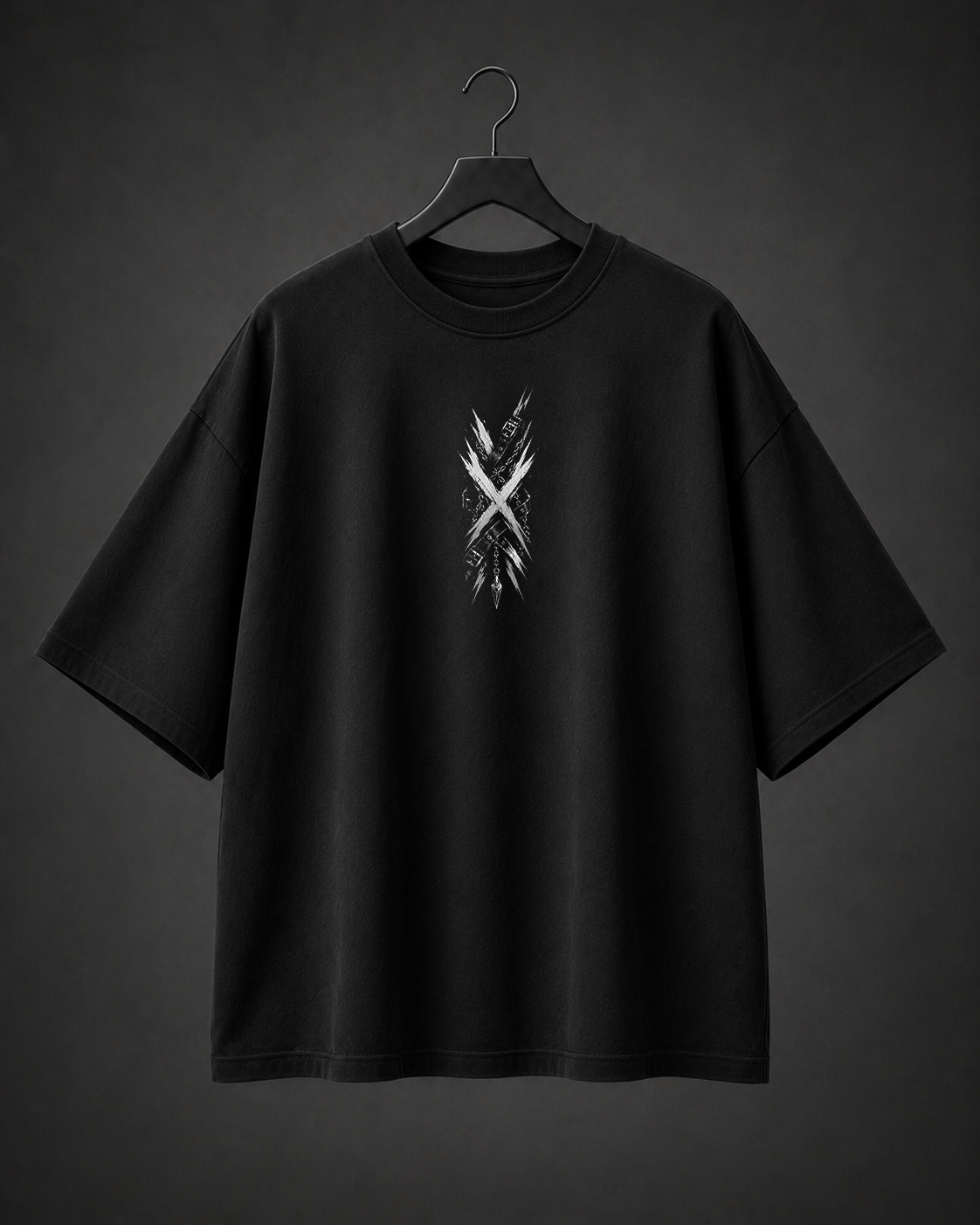 Camiseta Oversized Noir Queen Mod.2