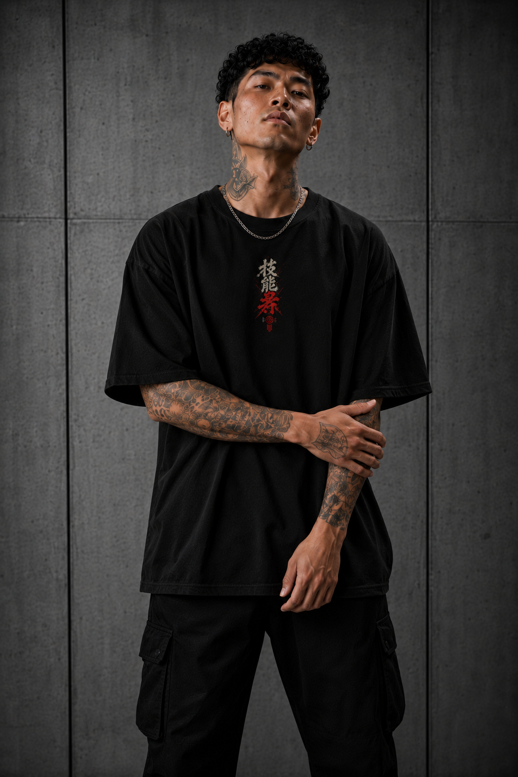 Camiseta Oversized Rebel