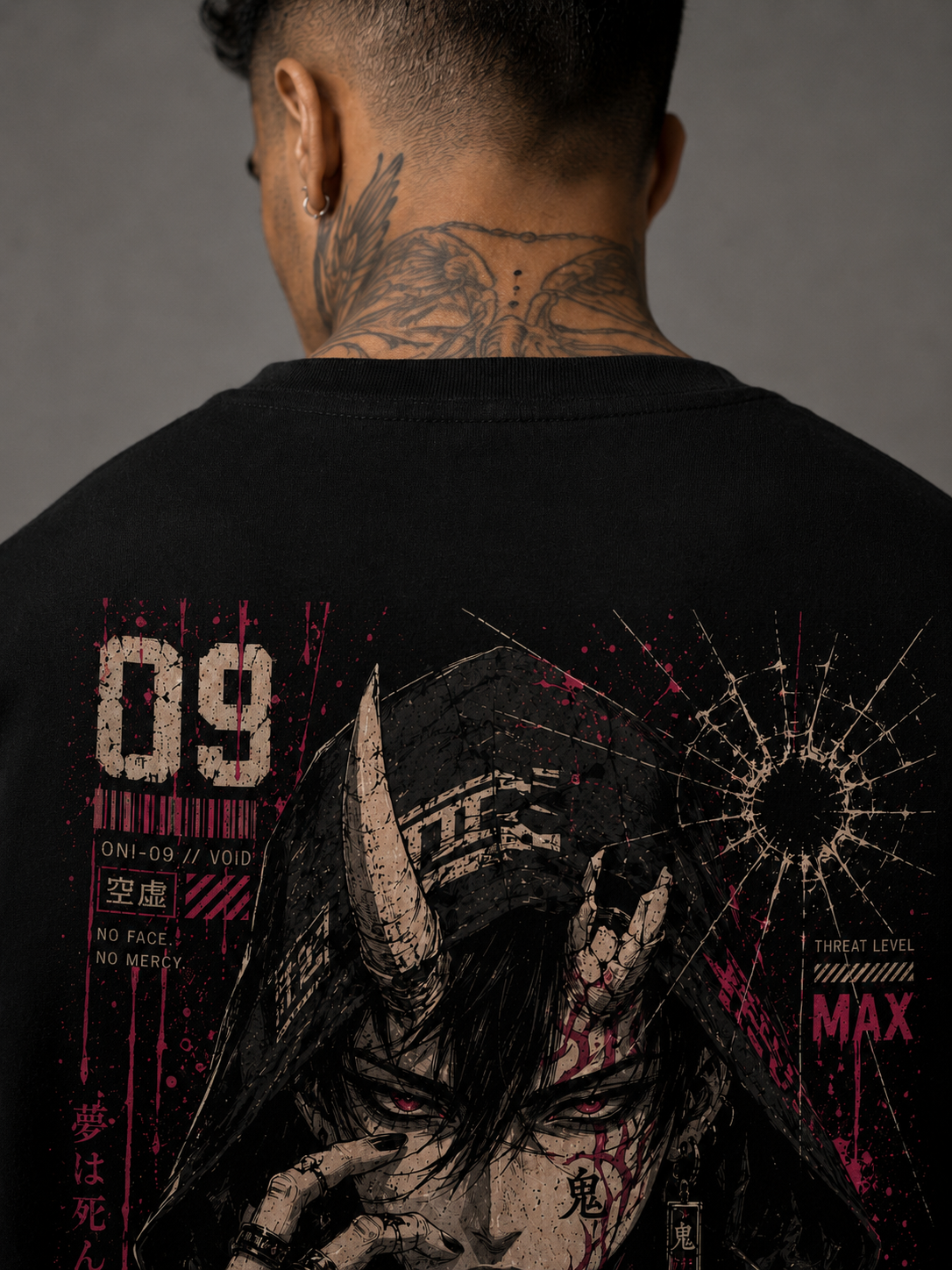 Camiseta Oversized Oni Void 09