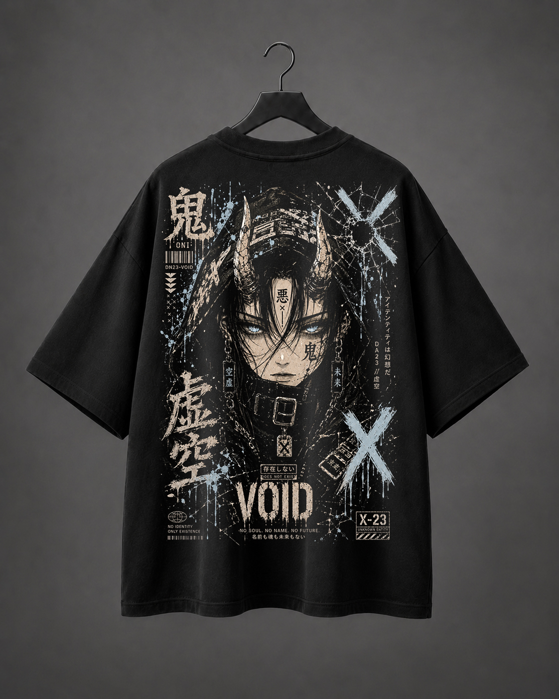 Camiseta Oversized Kyomu Void