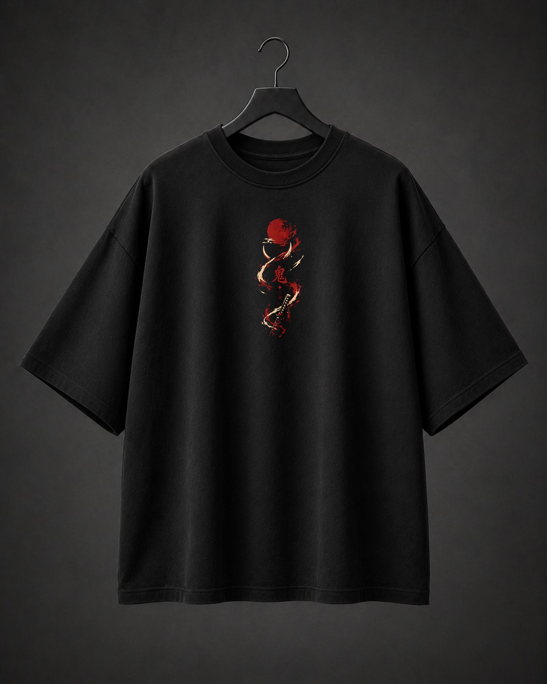 Camiseta Oversized Akai Oni Mod.02
