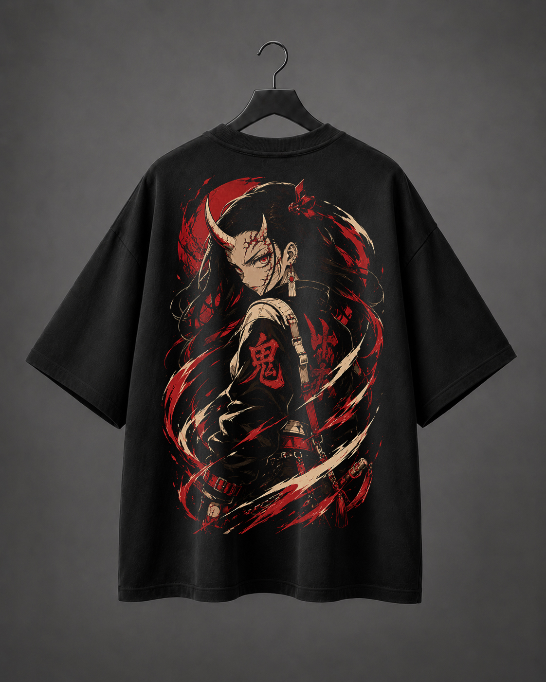 Camiseta Oversized Akai Oni Mod.02