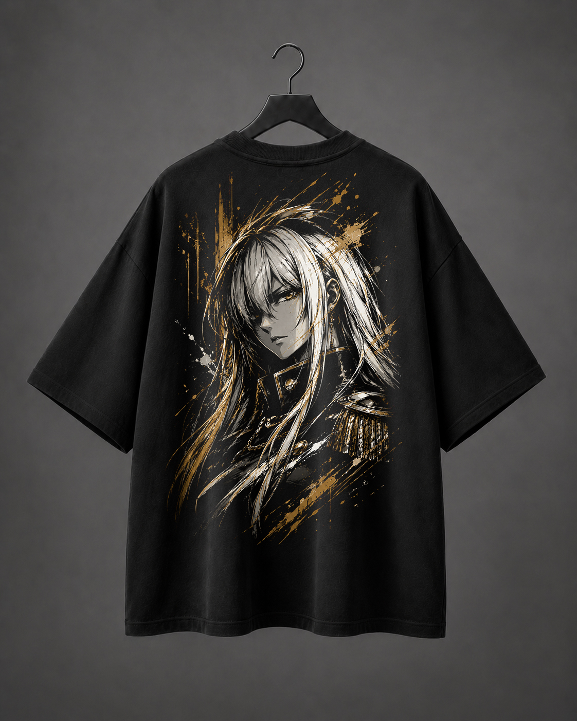 Camiseta Oversized Lâmina Dourada