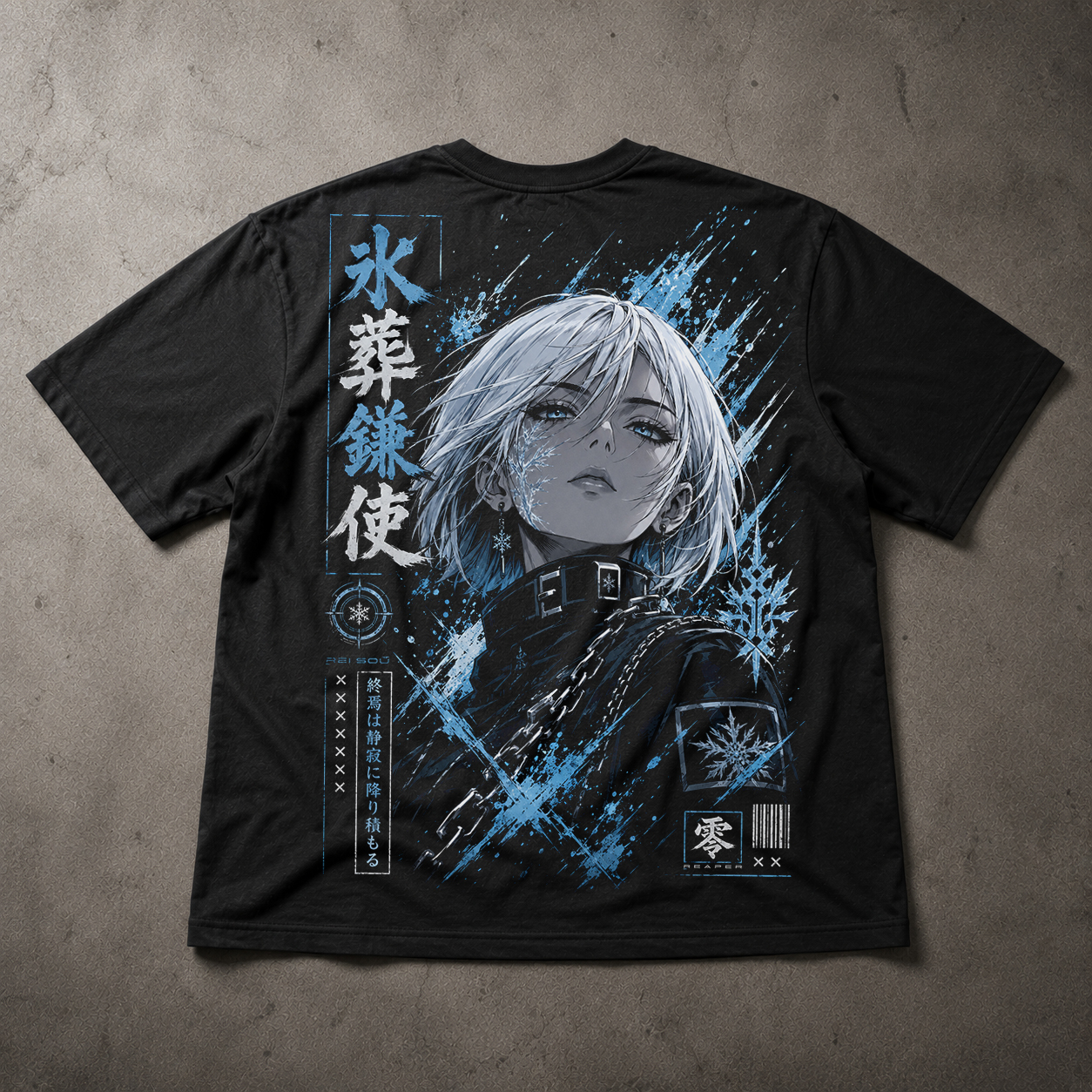 Camiseta Oversized Ice Reaper