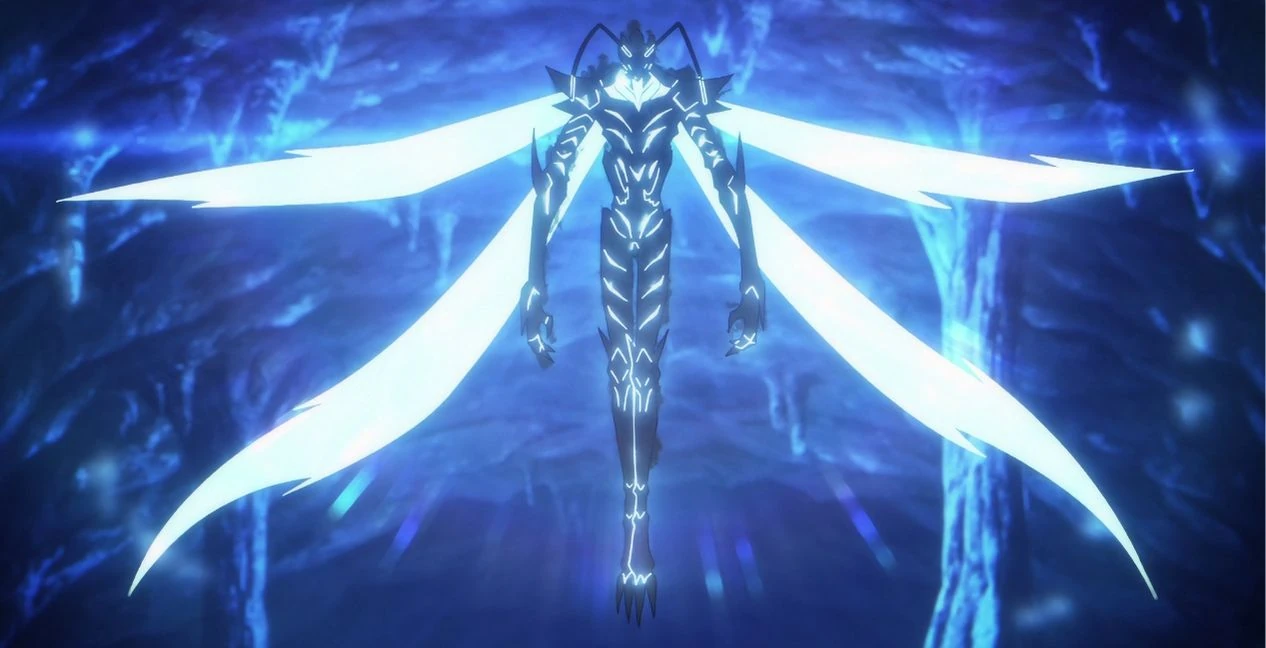 Beru em forma de sombra alada
