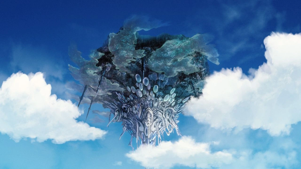 Chaos Breaker, Perugius' flying fortress, in the preview images for Mushoku Tensei Season 3 Episode 8