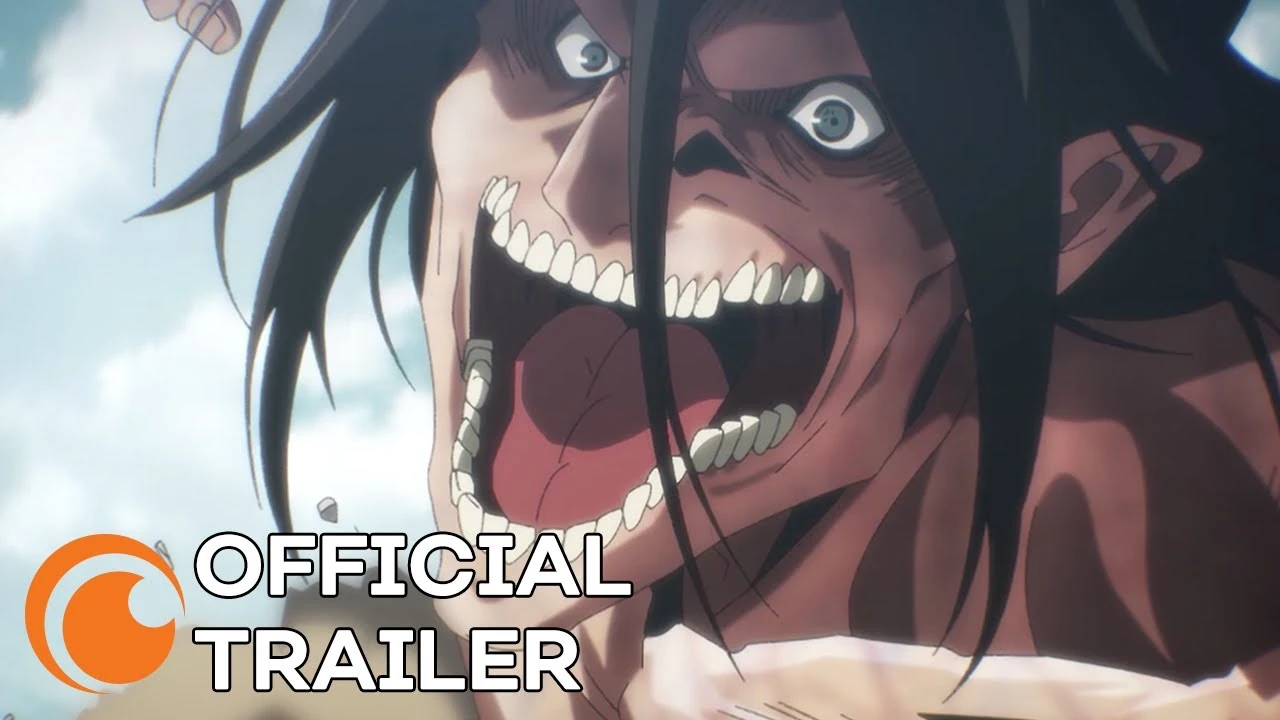 Eren in an Attack on Titan The Final Season image representing anime that changed studios