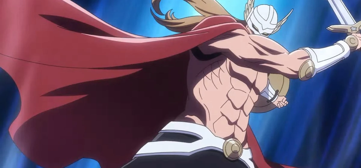 Gerard Valkyrie avançando com espada e escudo