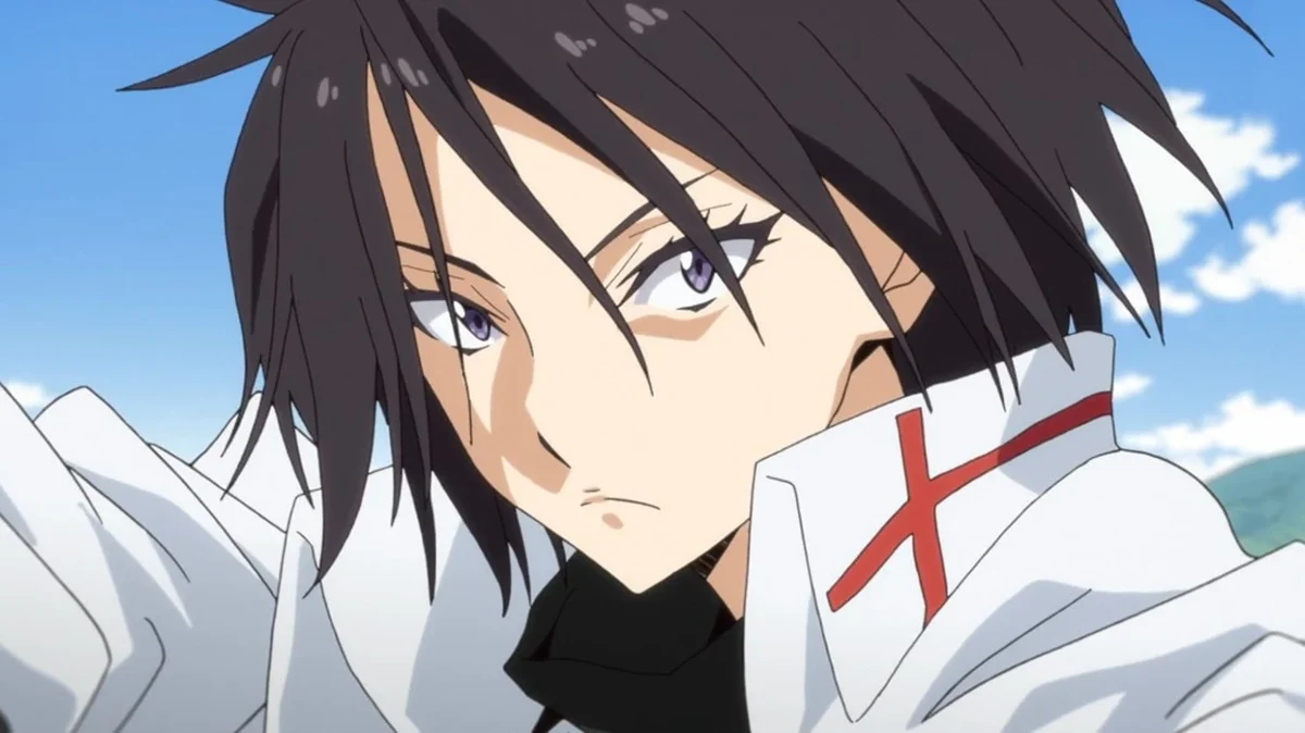 Hinata Sakaguchi durante o confronto em que Rimuru recorre a Glutonaria