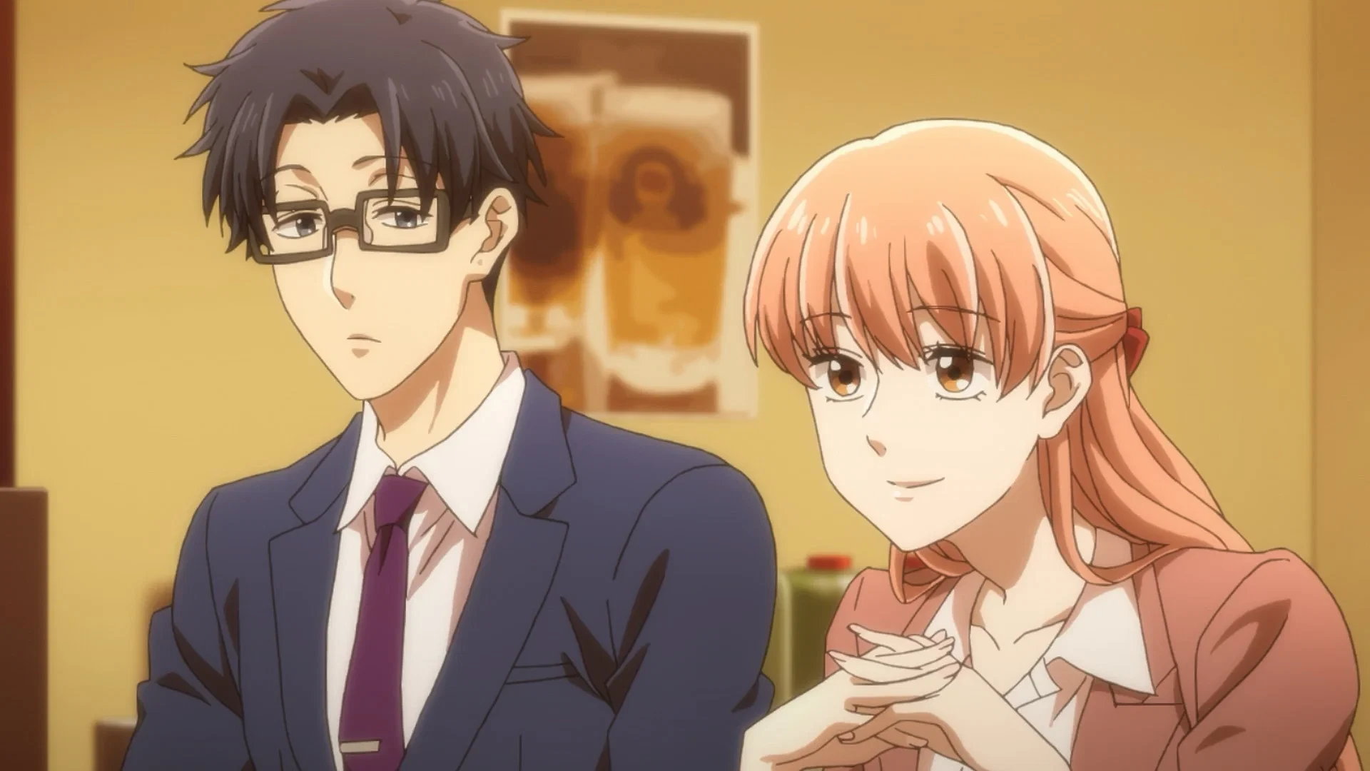 Hirotaka Nifuji e Narumi Momose em Wotakoi