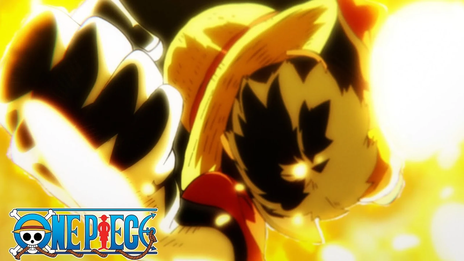 Luffy concentra Haki antes de atacar Kaido em One Piece