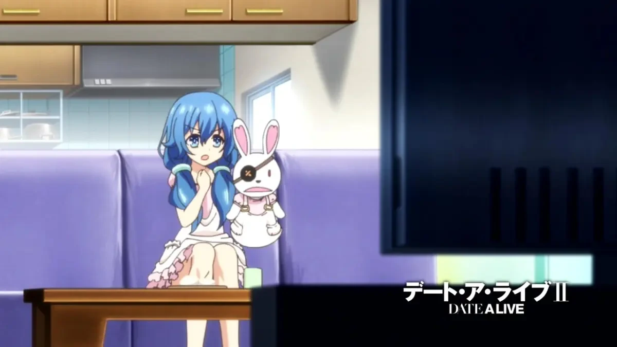 Personajes de Date A Live II durante la etapa producida por Production IMS