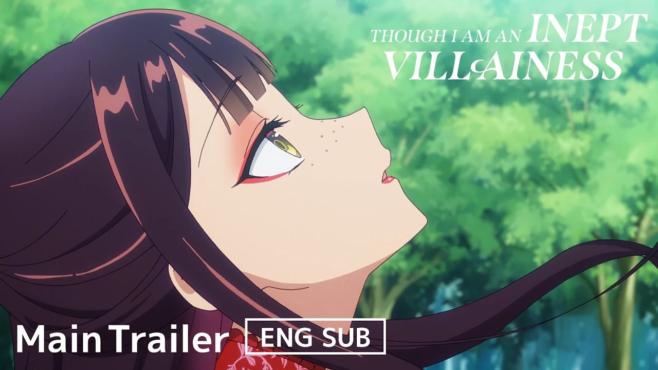 Reirin no corpo de Keigetsu em uma cena ao ar livre mostrada no trailer