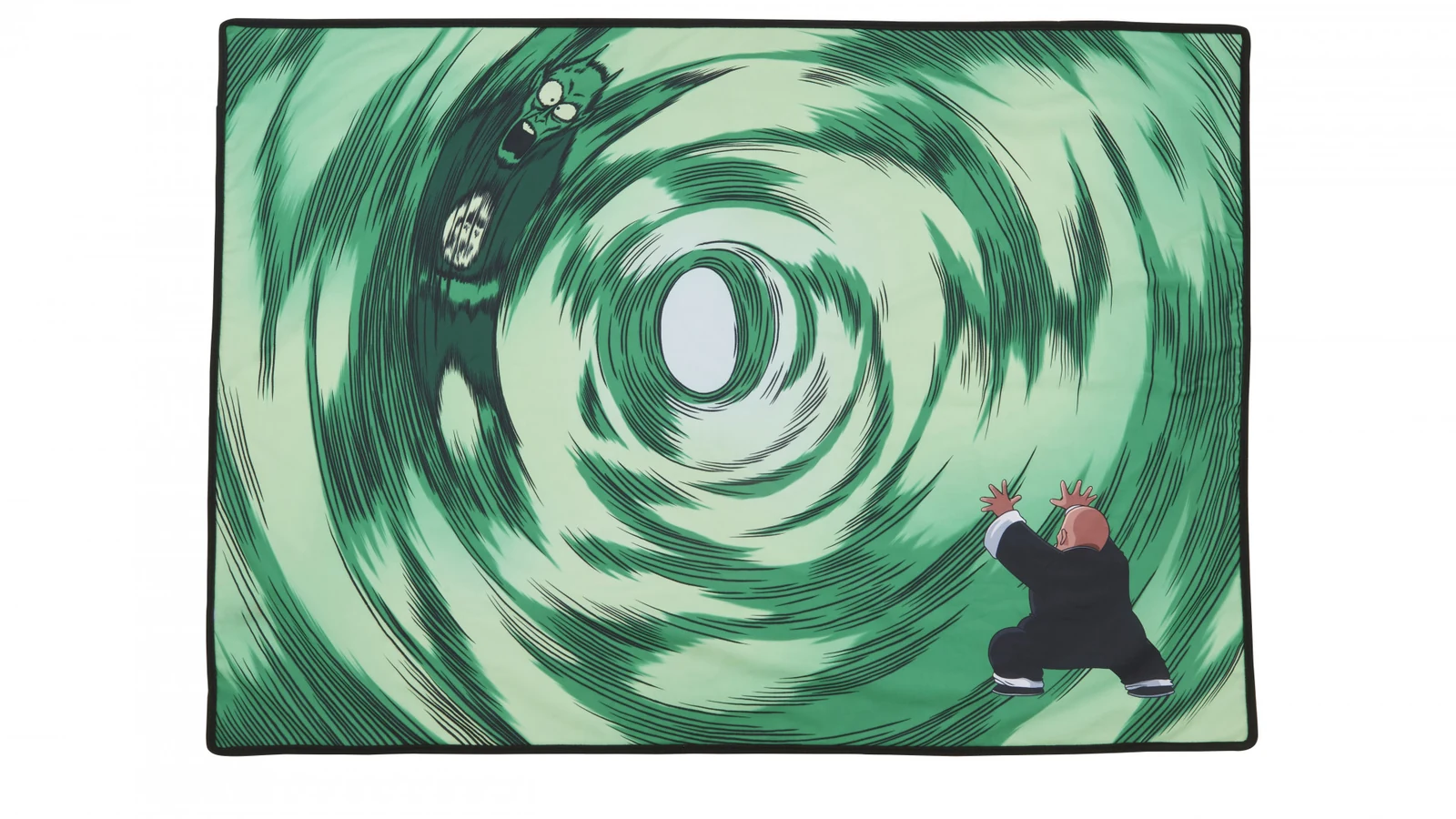 Representação oficial do Mafuba envolvendo Piccolo Daimaoh em um redemoinho