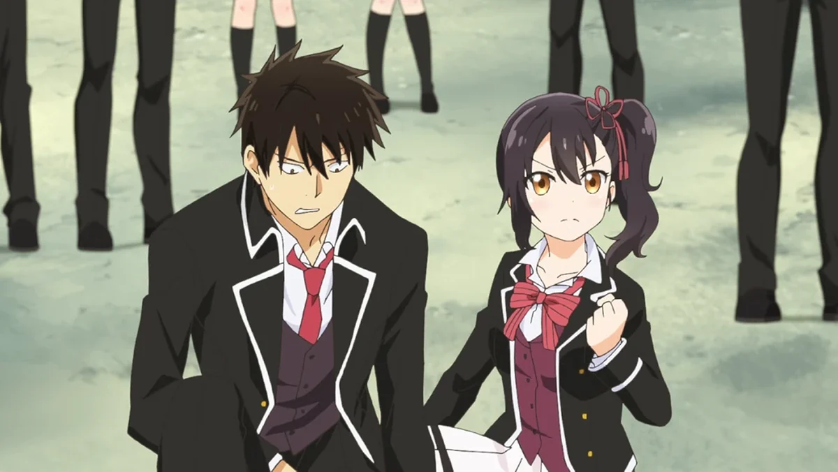 Romio Inuzuka e Juliet Persia em Boarding School Juliet