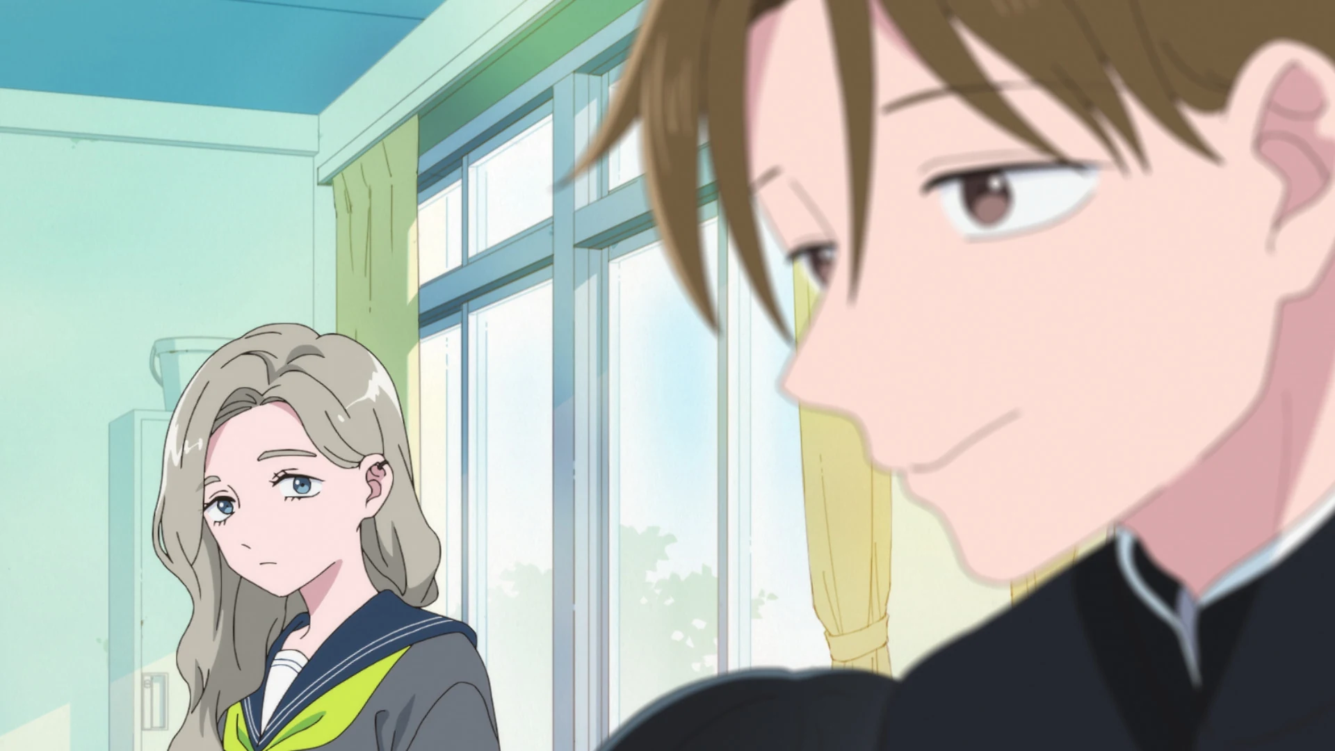 Taira e Azuma juntos no episódio 18 de You and I Are Polar Opposites